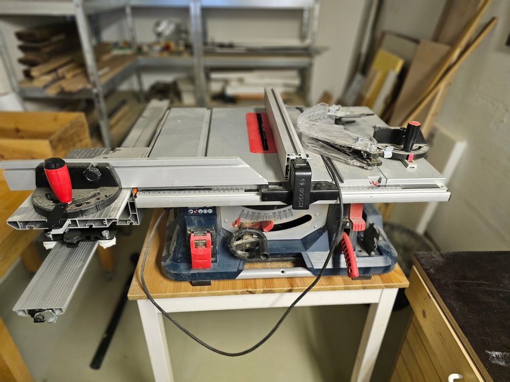 Bosch Tischkreissge Gts 635 216 Schiebeschlitten