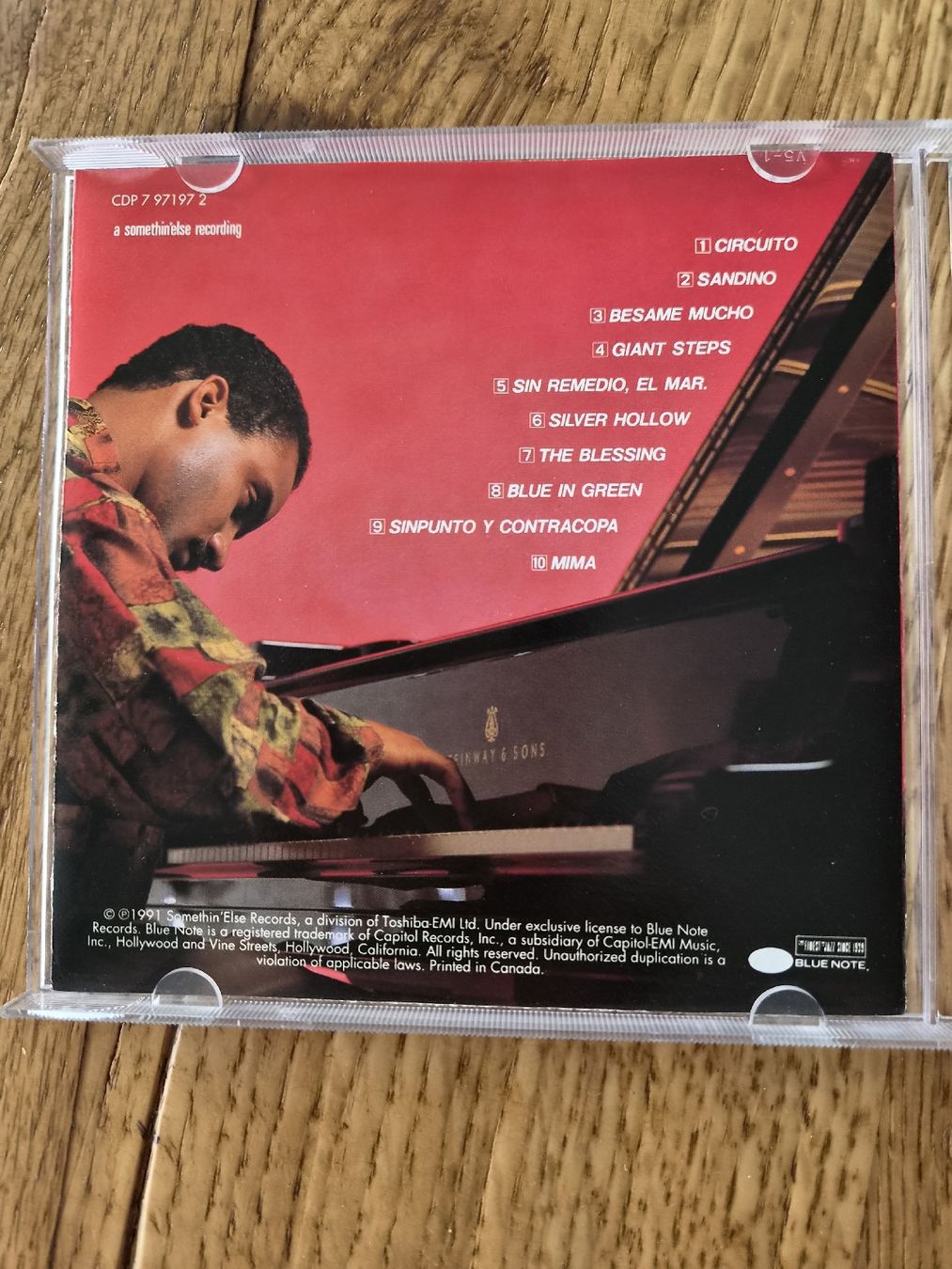 CD: GONZALO RUBALCABA THE BLESSING – Usato da Zofingen venduto da Tinpan 1