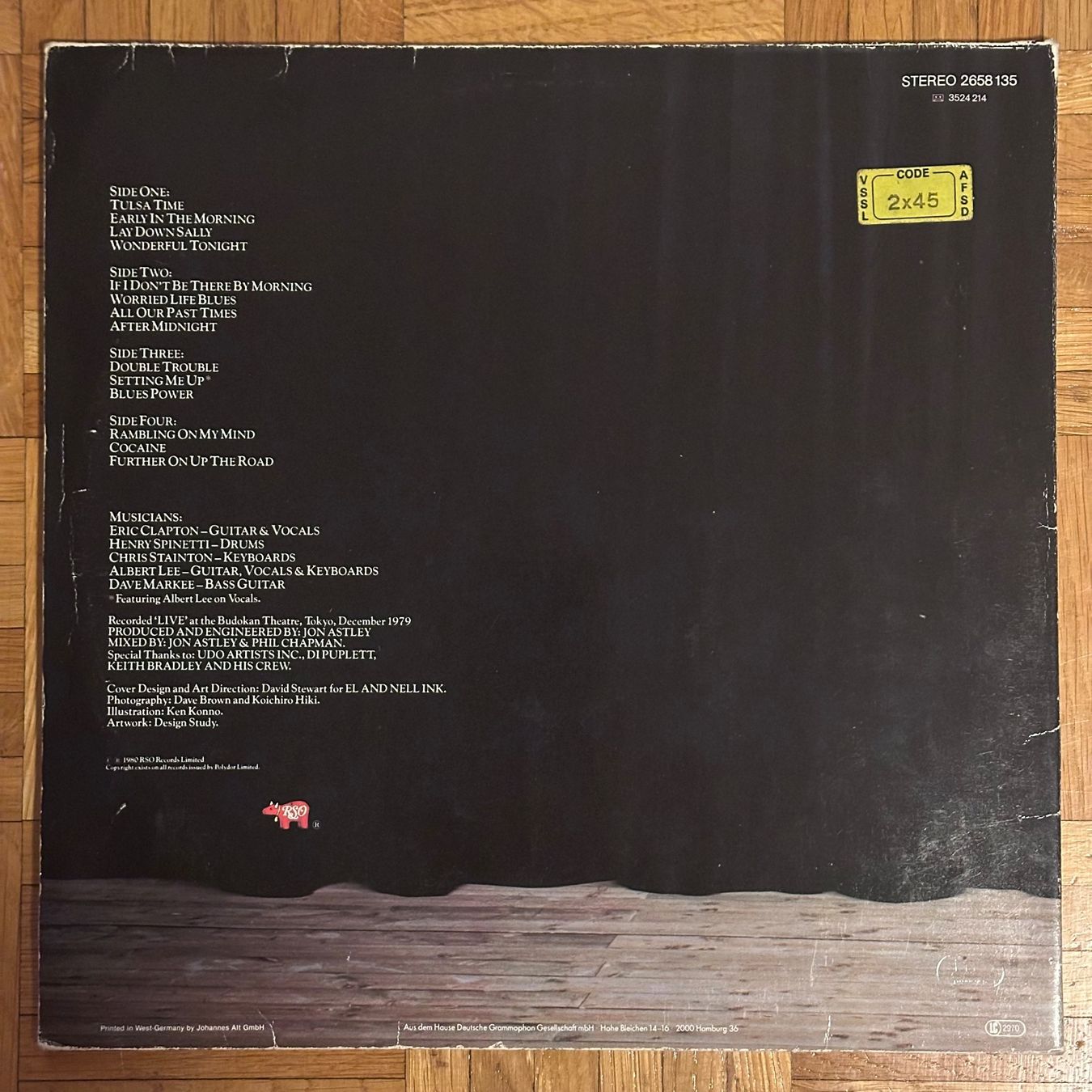 Schallplatten: 2LP - Eric Clapton - Just One Night – Gebraucht aus Breganzona von Onairda75 1