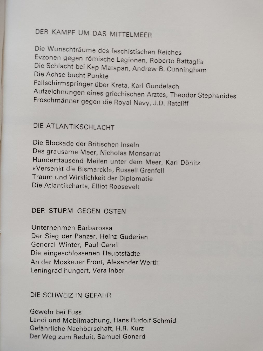 Bücher: Drei Armee Militär Weltkriegs Bücher – Gebraucht aus Schwanden Sigrisw von len_9yqg 3