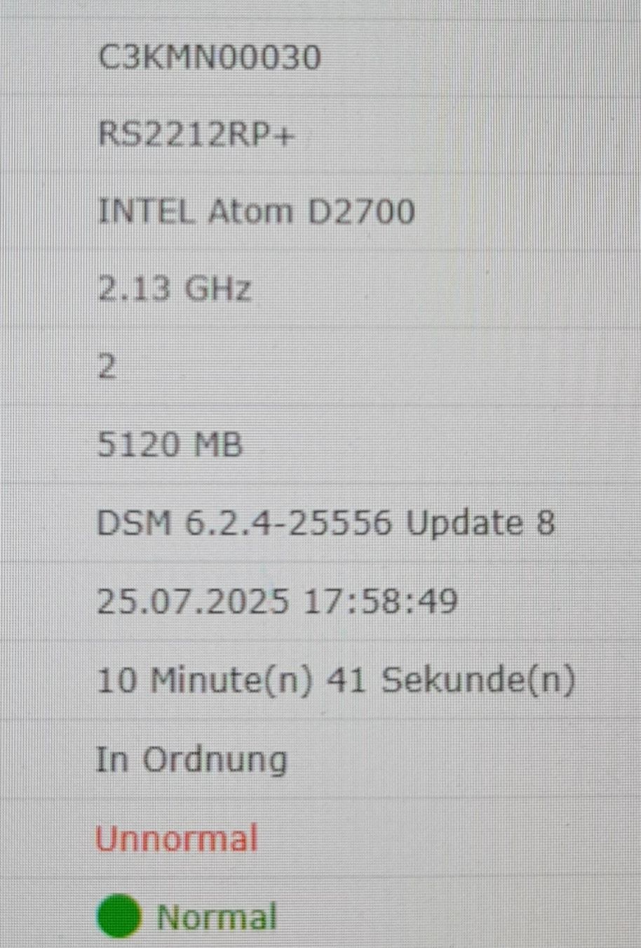 Synology Server: Synology RS2212RP+ – Gebraucht aus Obergösgen von Robin191 1