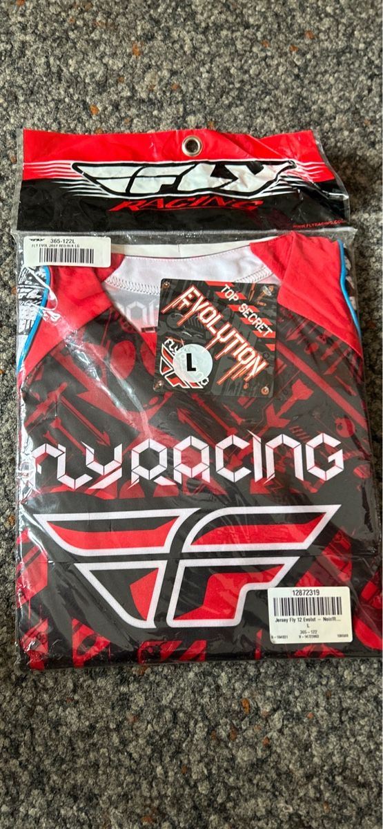 Leibchen & Hosen: Fly Racing Jersey 12 Evolution L – Neu und originalverpackt aus Weissbad von Usw63