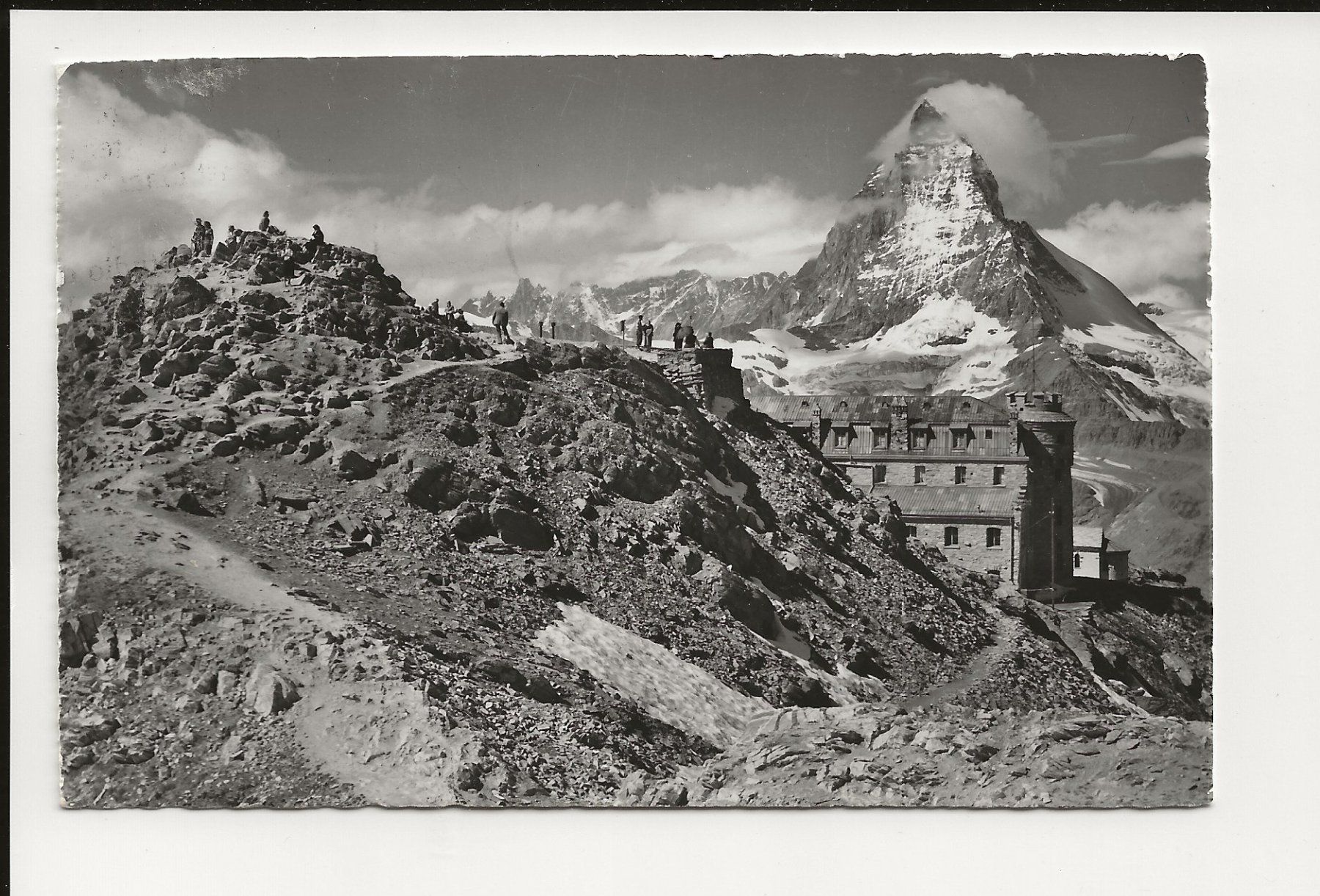 Cartoline postali: AK 1946 Zermatt Gornergrat Matterhorn – Usato da Greifensee venduto da 315WDO