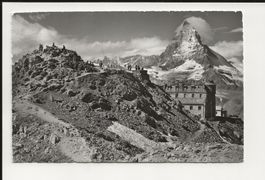 AK 1946 Zermatt Gornergrat Matterhorn