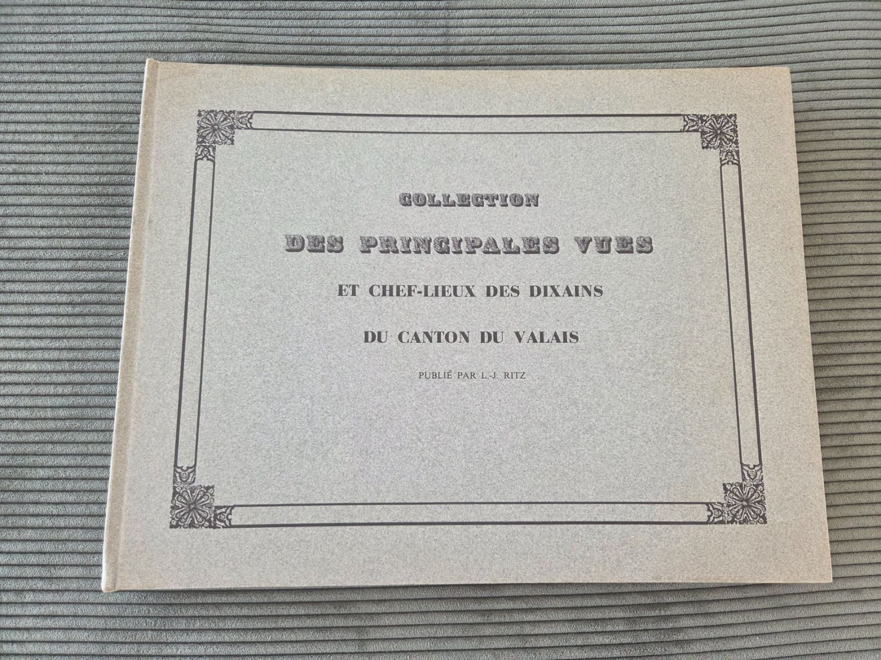 Bücher: Buch Collection des principales vues – Gebraucht aus Zürich von Marina-f