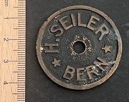 H. Seiler Bern, Maschinenteil oder Jeton/ Vintage Original