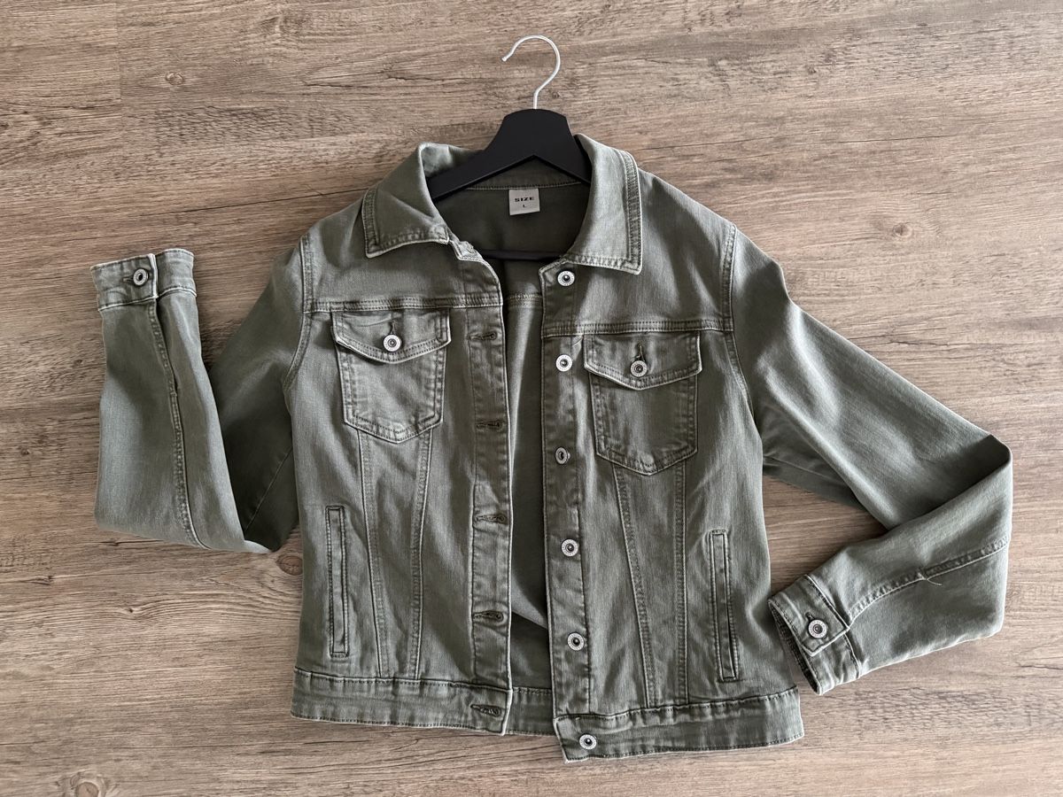 Giacche: ***Jeans Jacke -Khaki*** – Nuovo (secondo la descrizione) da Oberbipp venduto da Jumeirah01