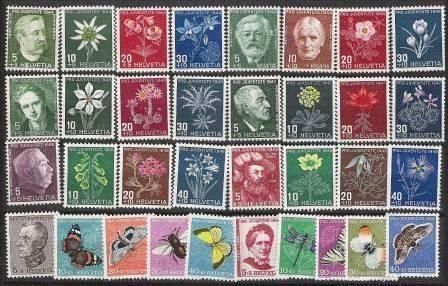 Tutti i francobolli: PJ 1944-51 kpl. postfrisch ohne Falz – Usato da Lausanne venduto da Whorvath