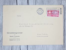 CL13 Enveloppe + Timbre Suisse 1939