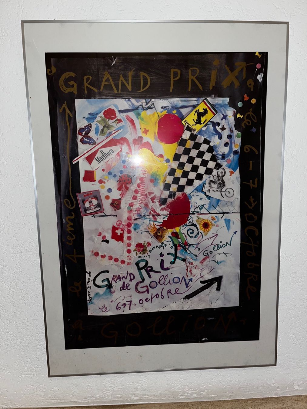 Foto & Immagini: Tinguely Plakat mit Jo Siffert – Usato da Zürich venduto da Lepaperacine