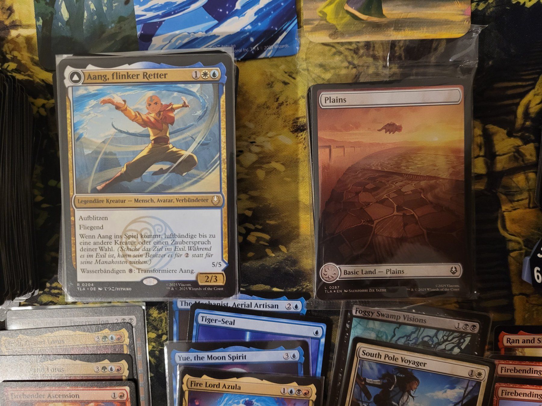 Magic The Gathering Sammelbilder & Trading cards: Mtg Avatar Sammlung mit Commanderbundle Box und sealed Lands – Neu (gemäss Beschreibung) aus Basel von BigFishBig 3