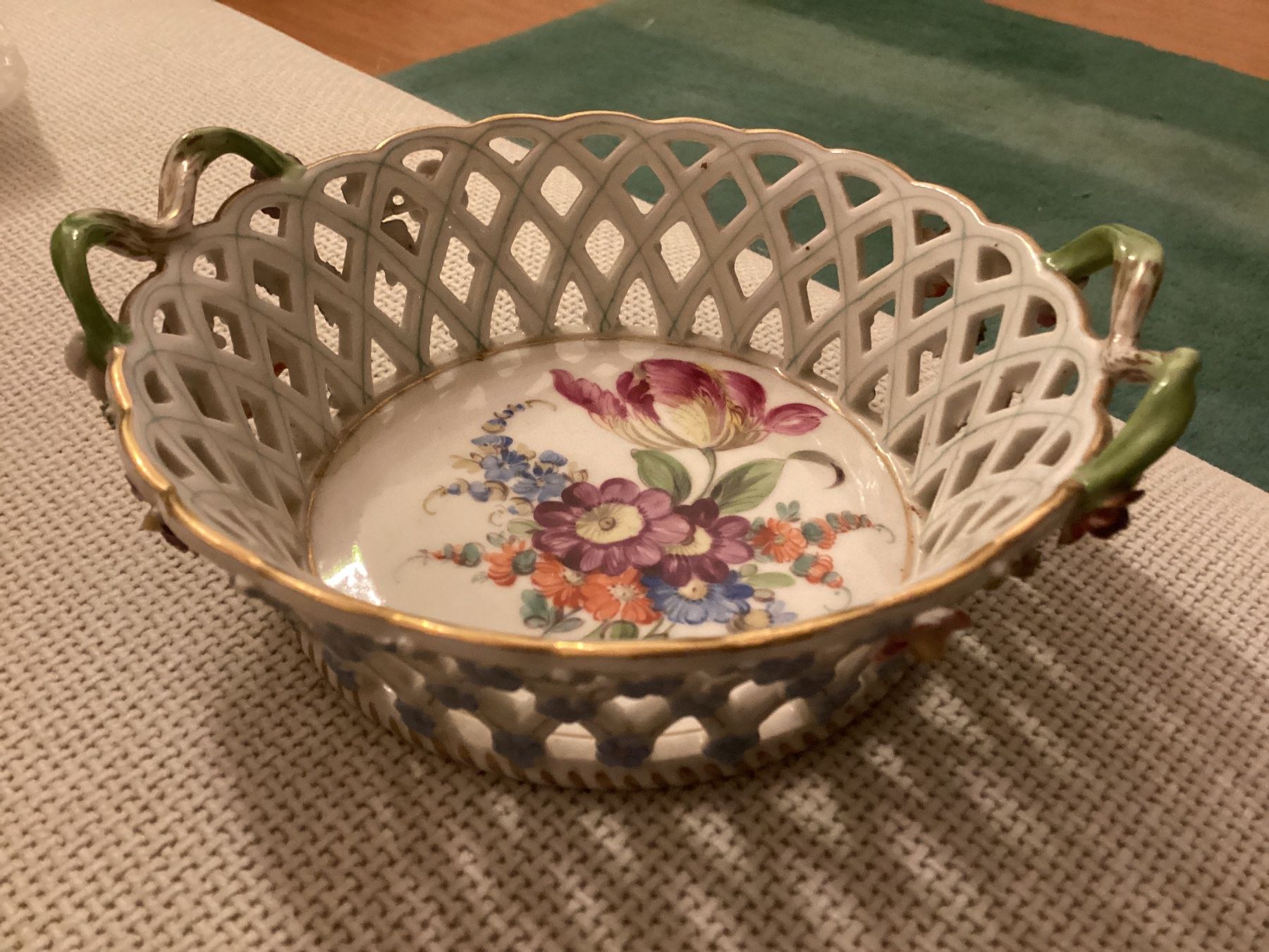 Ciotole: Dresden bowl with flowers – Usato da Bursinel venduto da don_ccb9