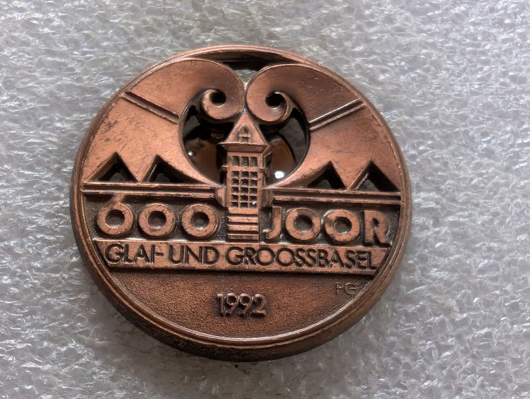 Plaketten & Abzeichen: Ansteckpin 218: Basel – Gebraucht aus Oppligen von Pin-Fall-Shop