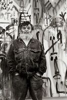 Vera Isler Foto Nr 3/20 "A.R. Penck" Lebensgross signiert