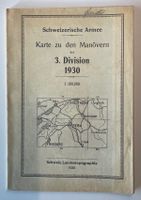 Manöverkarte 1930