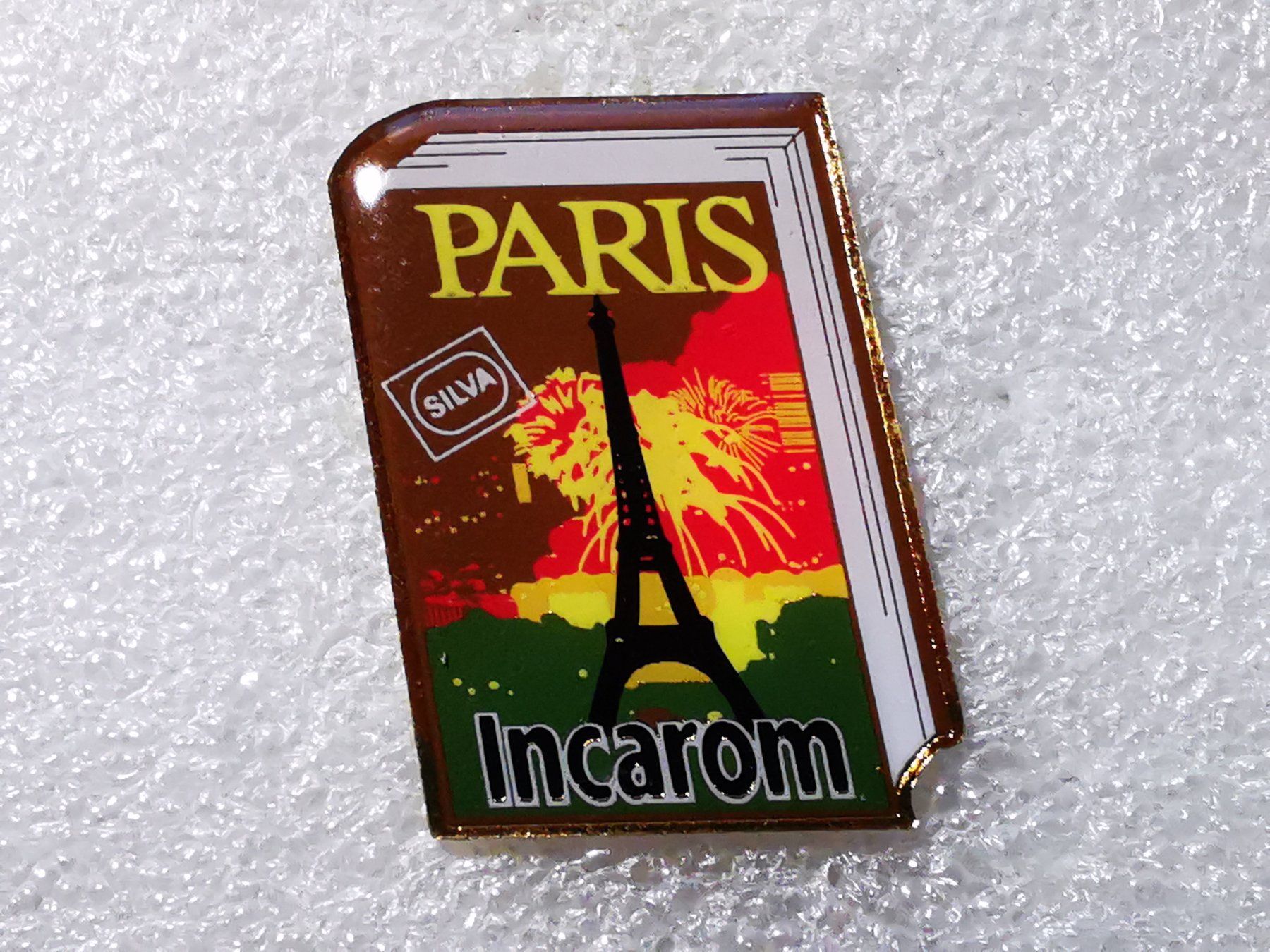 Placchette & Badge: Ansteckpin 50: Incarom Paris – Usato da Oppligen venduto da Pin-Fall-Shop