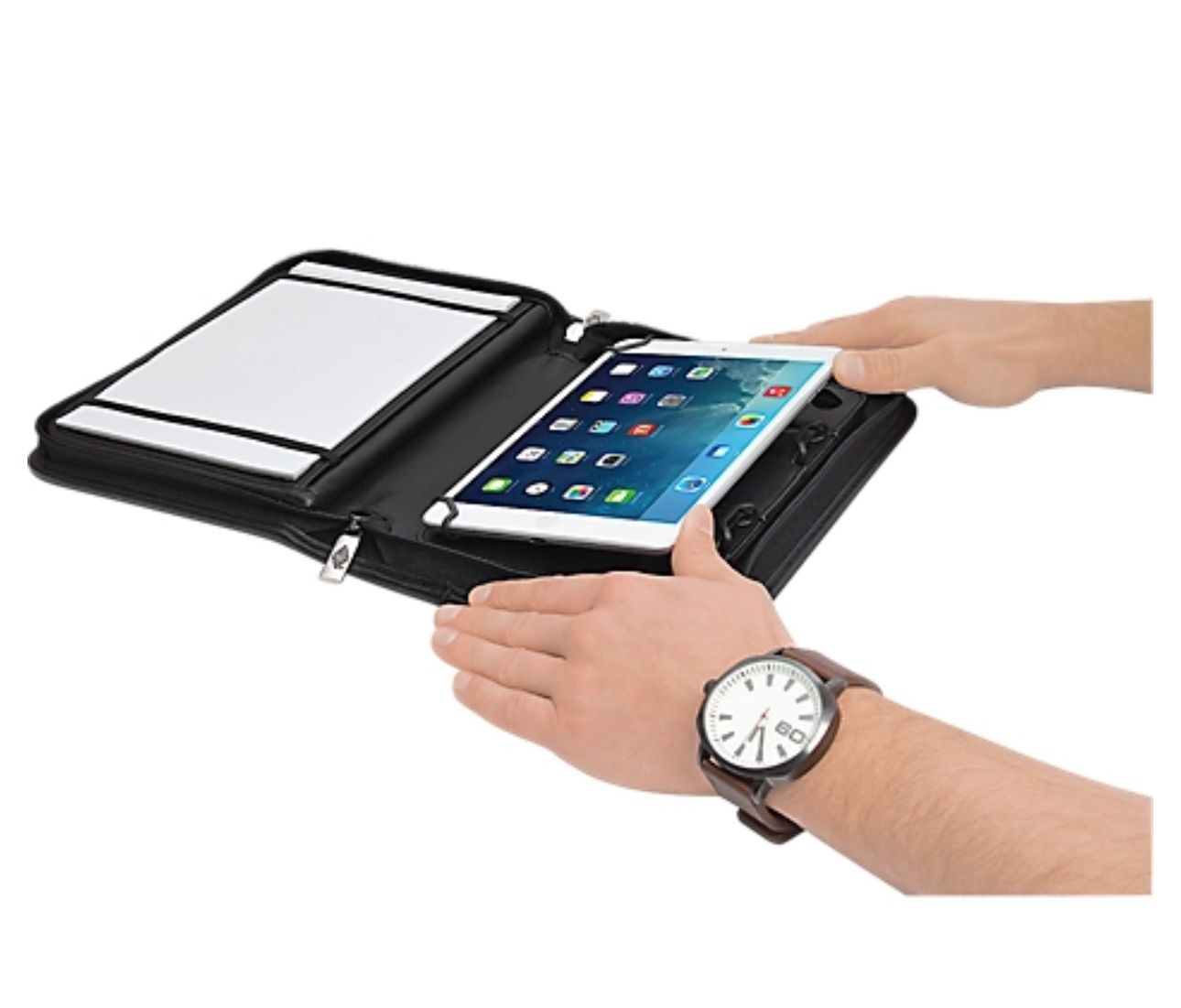 Borse: neuer Tablet-Organizer DIN A5, Kunstleder/Nylon, mit Sch – Nuovo e nell'imballaggio originale da Necker venduto da liq24 2