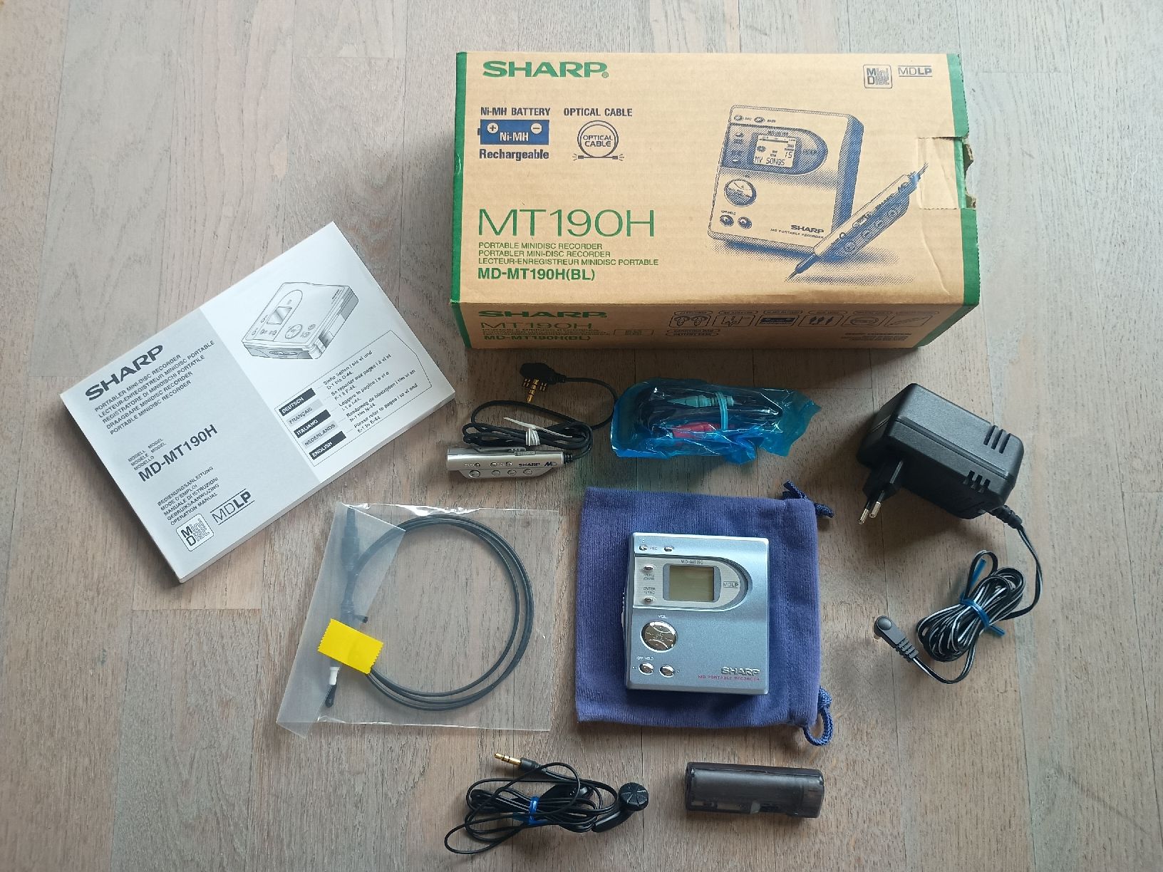 Minidisc: SHARP MD Recorder/Player MT190H – Nuovo (secondo la descrizione) da Kirchlindach venduto da Chantalone 1