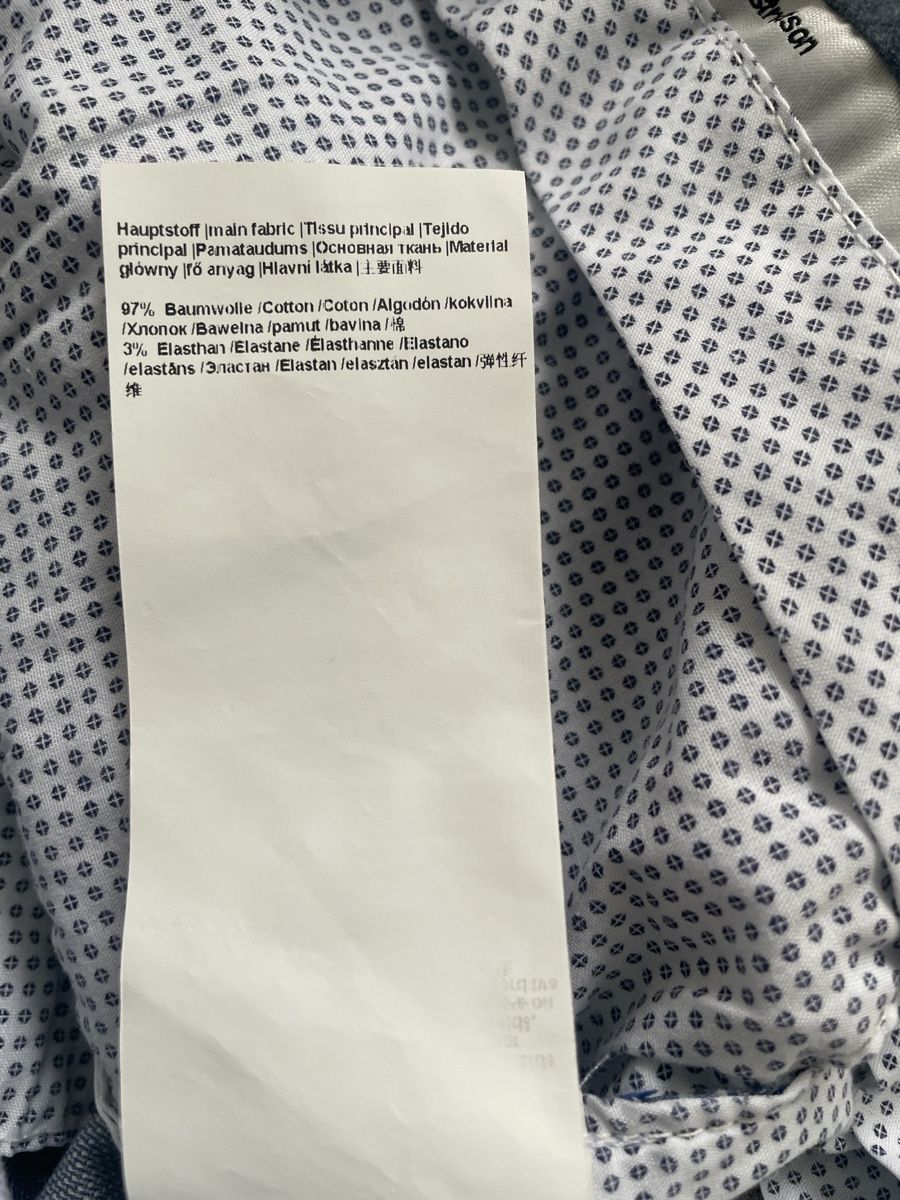 Strellson Pantaloni: Herrenhose Strellson hellblau, W30/L32 – Usato da Adligenswil venduto da Treegarden 5