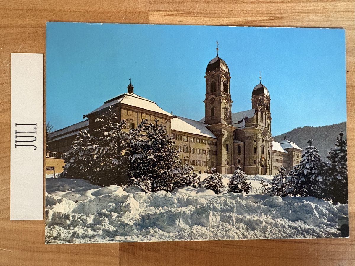 Cartes postales: AK von Kloster Einsiedeln – D'occasion à Rümlang par Kartenpost1