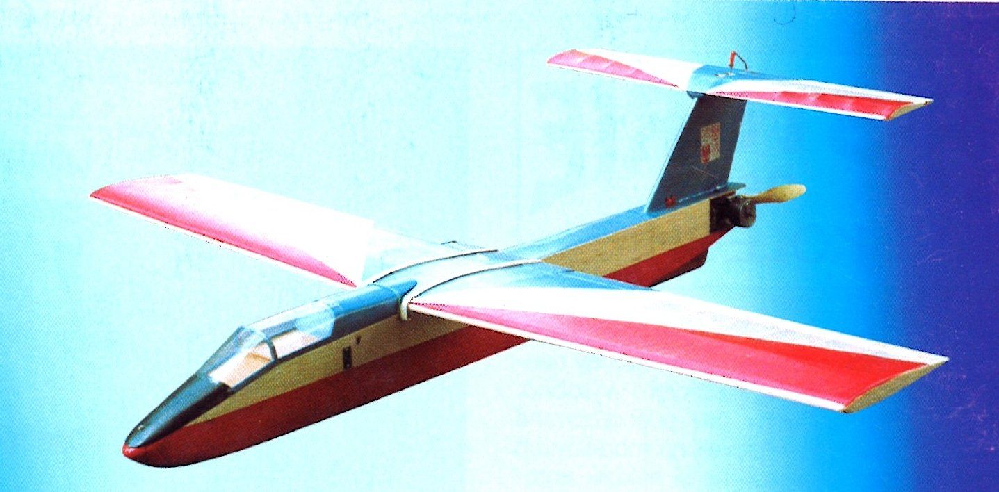 Modellismo RC: Quality Bauplan / Plan RC Sport Model "Delfin II" pusher – Nuovo (secondo la descrizione) da Genève venduto da Hucotra 3
