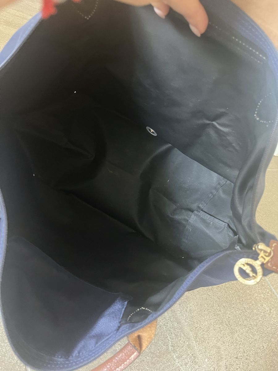 Longchamp Taschen: Longchamp Le Pilage Dunkelblau – Gebraucht aus Sevelen von sar_hmx8 4