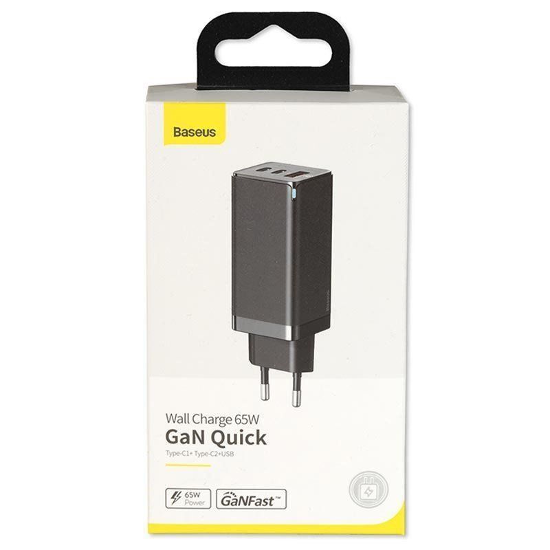 Baseus Caricabatterie: Baseus GaN Chargeur rapide 65W iphone 15 macbook – Nuovo e nell'imballaggio originale da Morges venduto da DigiAC 5