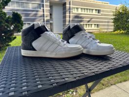 Adidas, Blanc/gris, taille 42.5