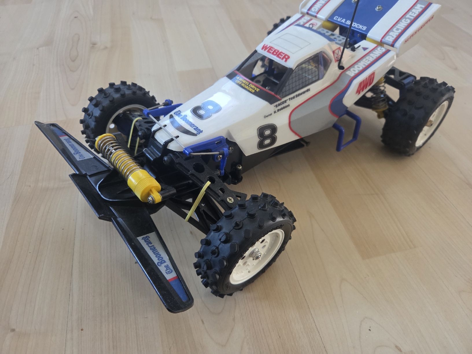 Tamiya Modellismo RC: Tamiya Boomerang – Usato da Reichenburg venduto da BEFunPower