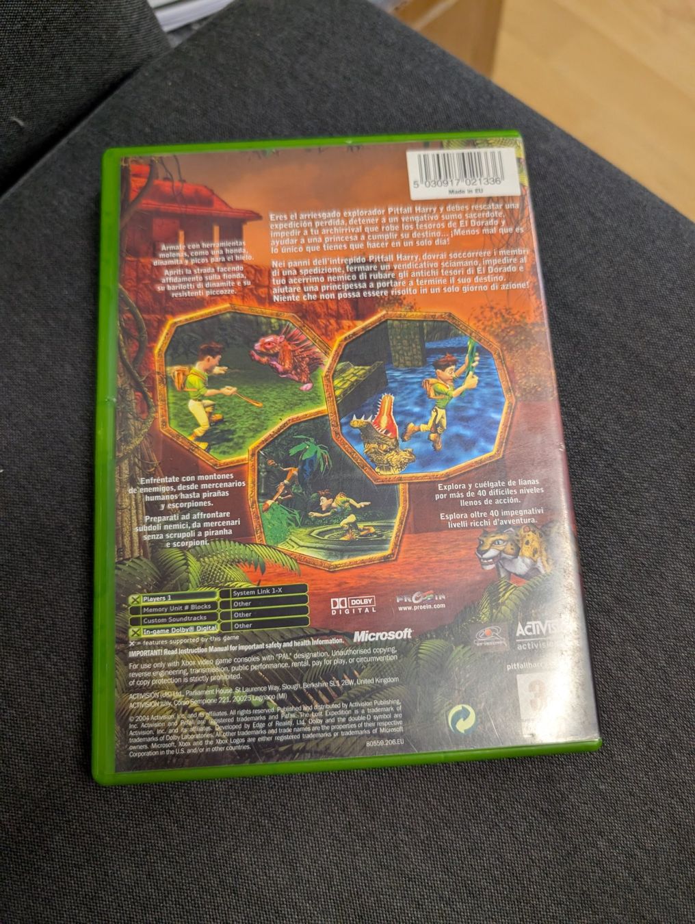 Spiele: Pitfall the Lost expedition Microsoft xbox – Gebraucht aus Giubiasco von Ticinerd 1