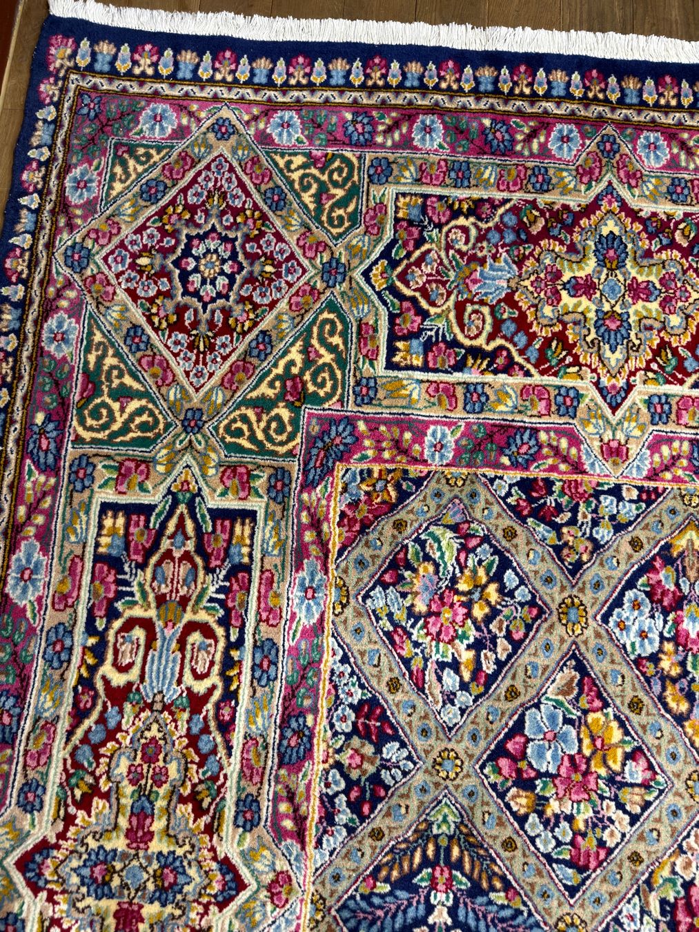 Tappeti: 3,5 x 3,1 m Kirman Perserteppich - fast quadratisch – Usato da Bennau venduto da Mayer_Carpets 8