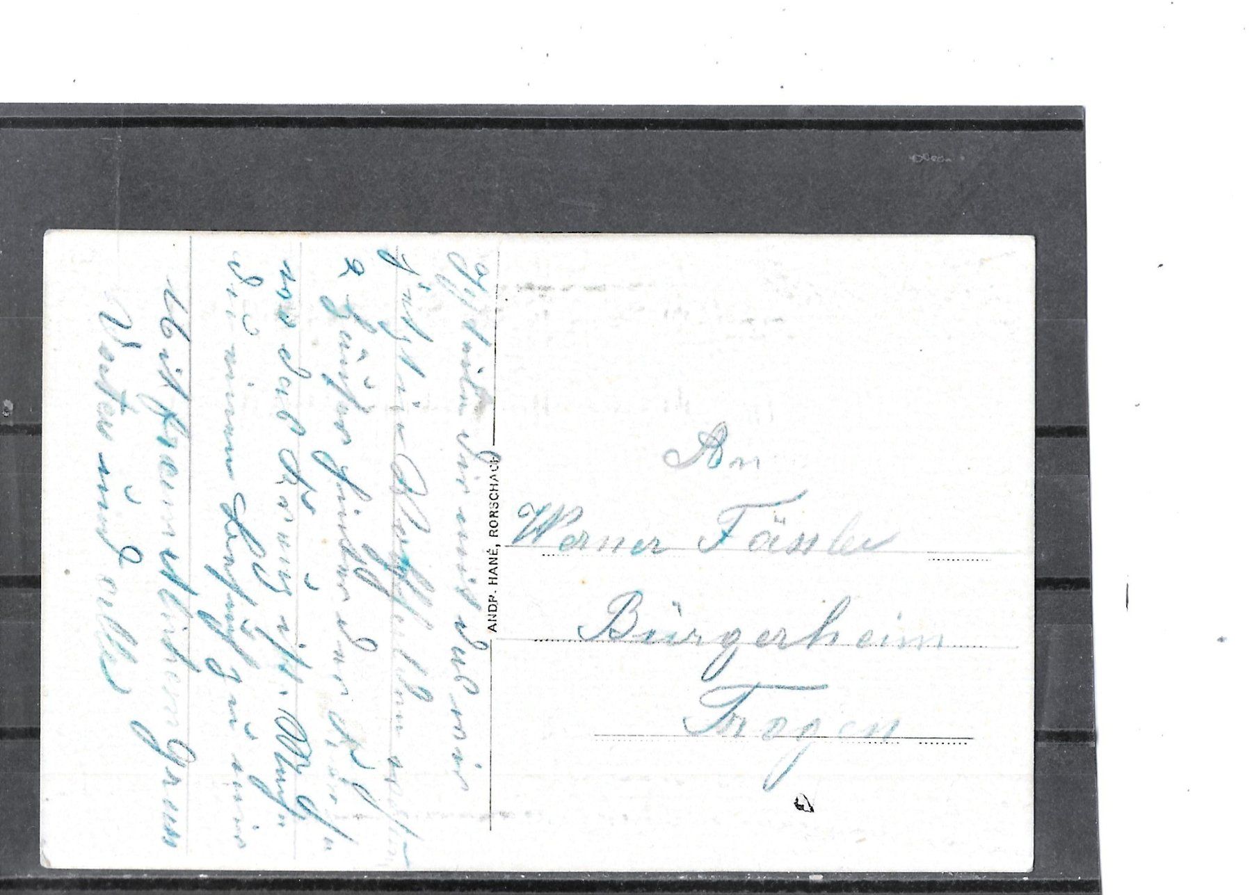 Cartoline postali: AR Wolfhalden – Usato da Schocherswil venduto da Wilare 1