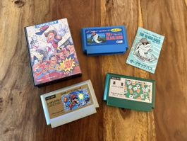 Nintendo Famicom Japanische Spiele Set