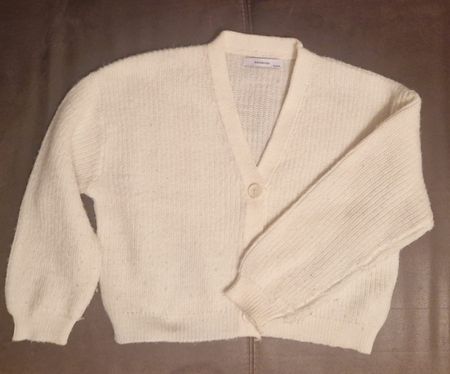 Reserved Strickjacke – weiss – Mädchen – Grösse 128