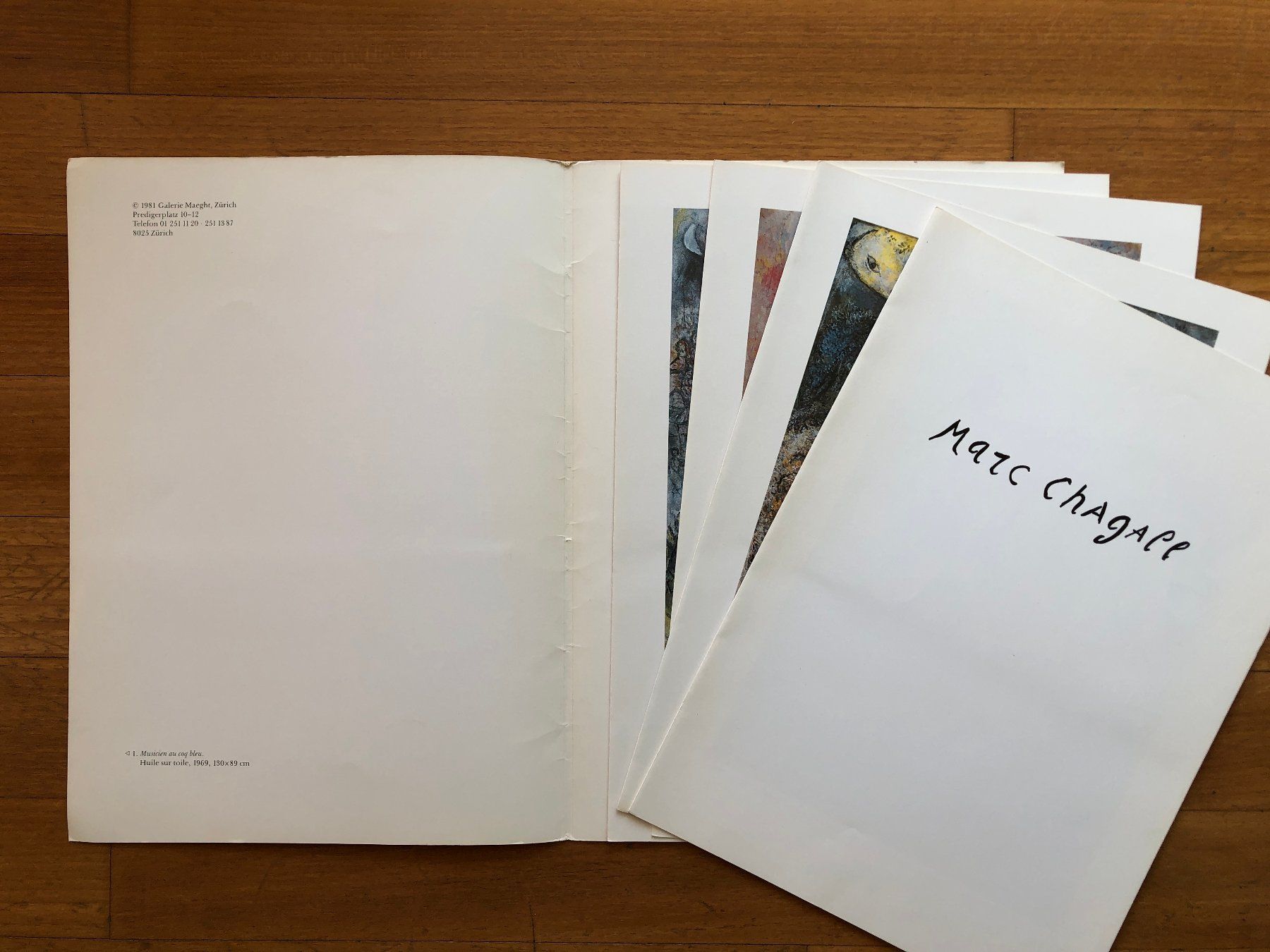Libri: Kunst Buch: MARC CHAGALL - Maeght Zürich – Usato da Lugano venduto da gio.yo 1