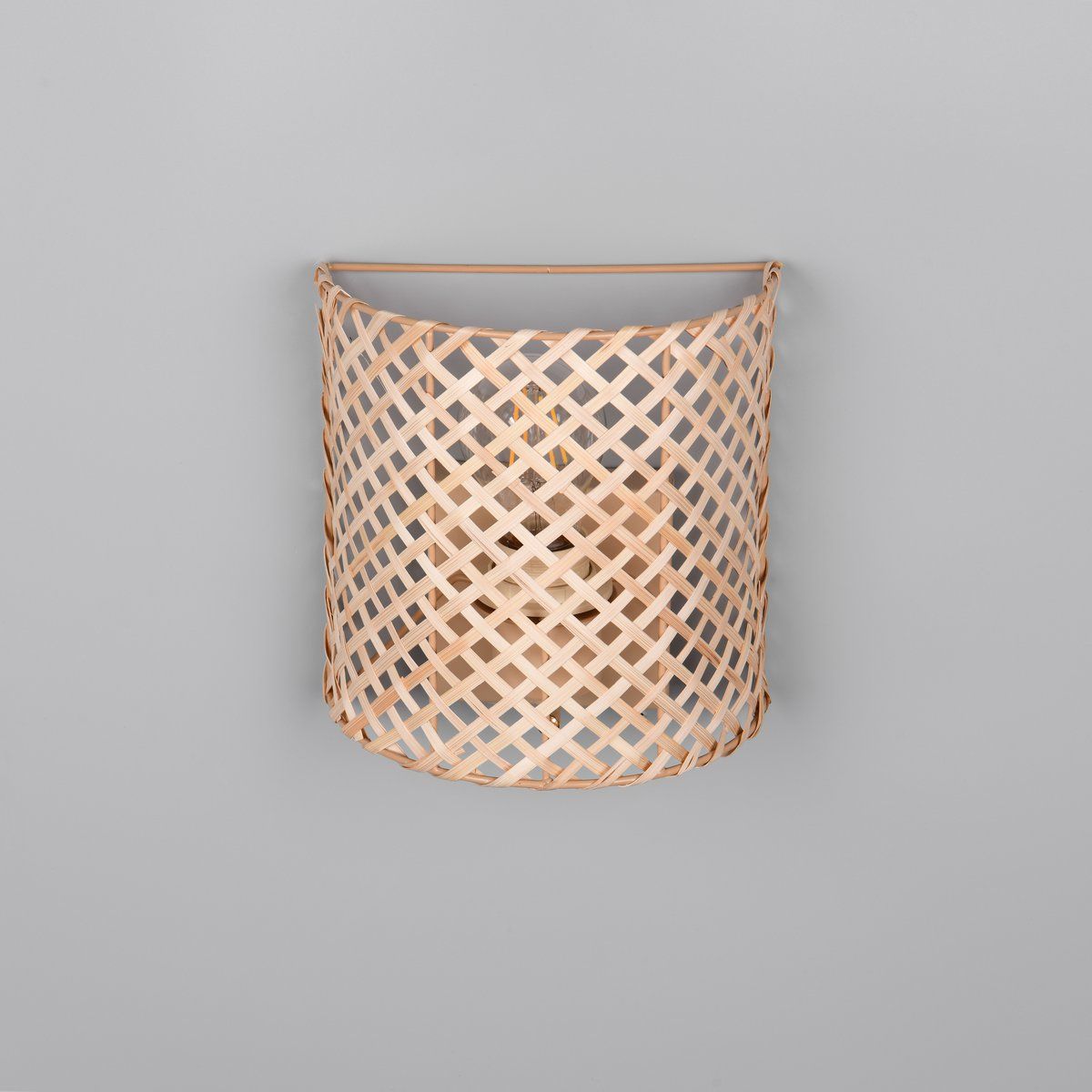 Lampade: Wandleuchte, Bambusgeflecht, 19 cm Höhe – Nuovo (secondo la descrizione) da Kreuzlingen venduto da Smart-Light 7