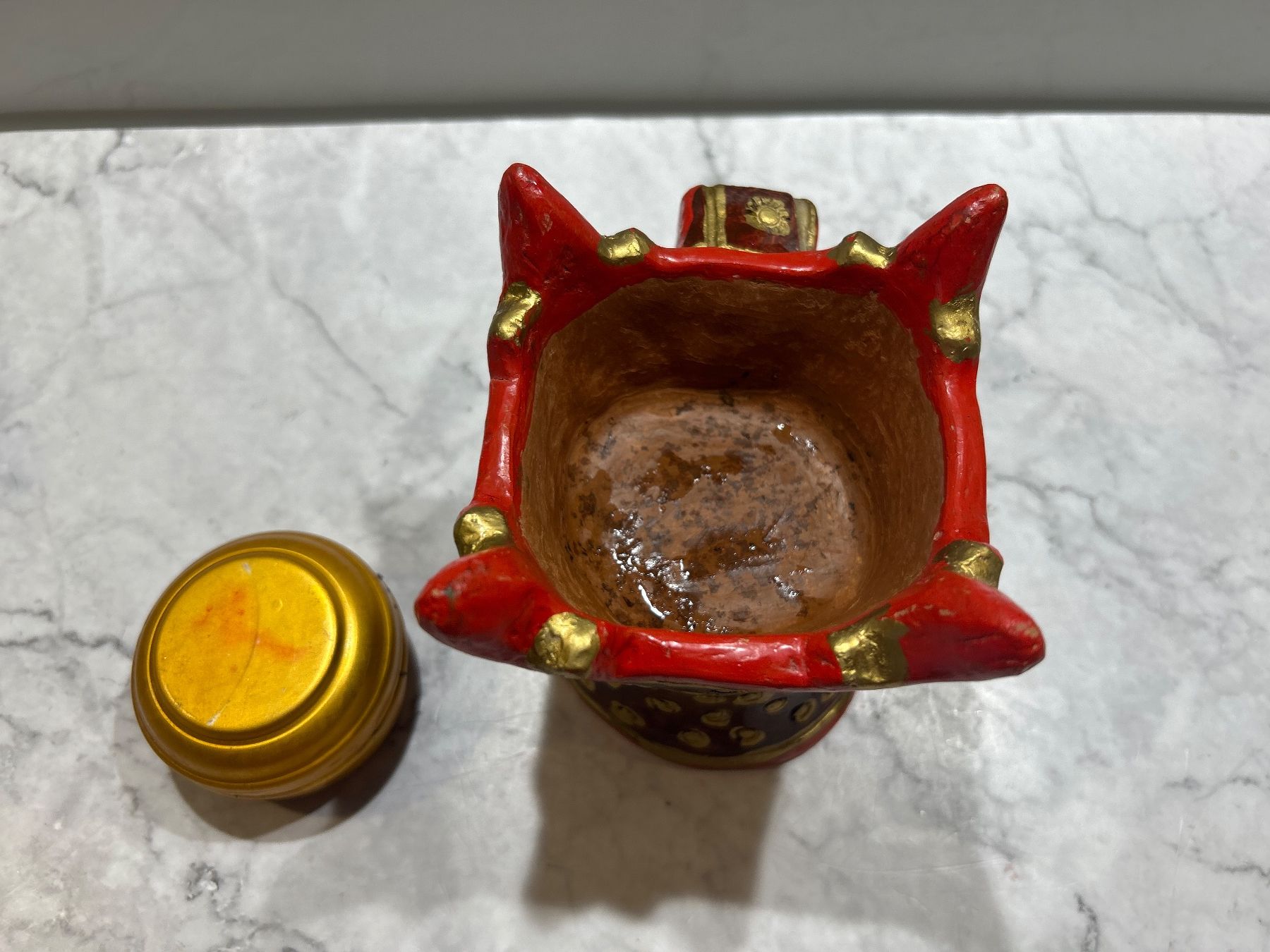Candele: Weihrauchbrenner Ton handbemalt Weihrauch – Usato da Basel venduto da toy_t8bb 2