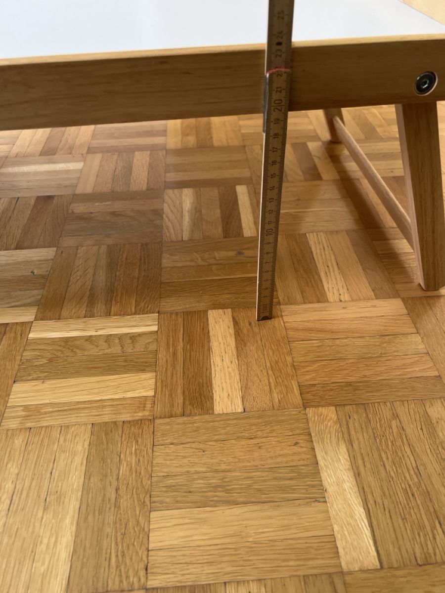 Ikea Piatti di portata: Holz-Tablett mit weisser Platte – Usato da Zürich venduto da n_89 3