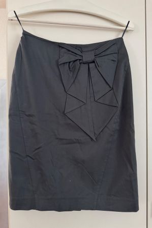 Exklusiver Jupe/Rock von H&M mit Schleife in 38