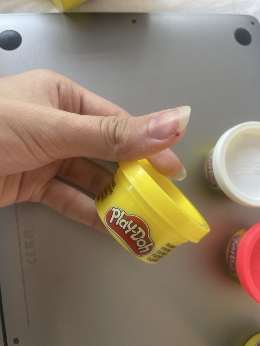 Play-Doh Materiale per modellare: Pâte à modeler Play-Doh lot de 5 pots  – Nuovo (secondo la descrizione) da Veyrier venduto da Caquette 2