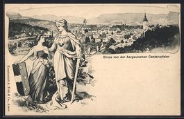 Aargau, Aargauische Centenarfeier und Or