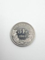 5 Franken Gedenkmünze 1982 – 100 Jahre Gotthardbahn