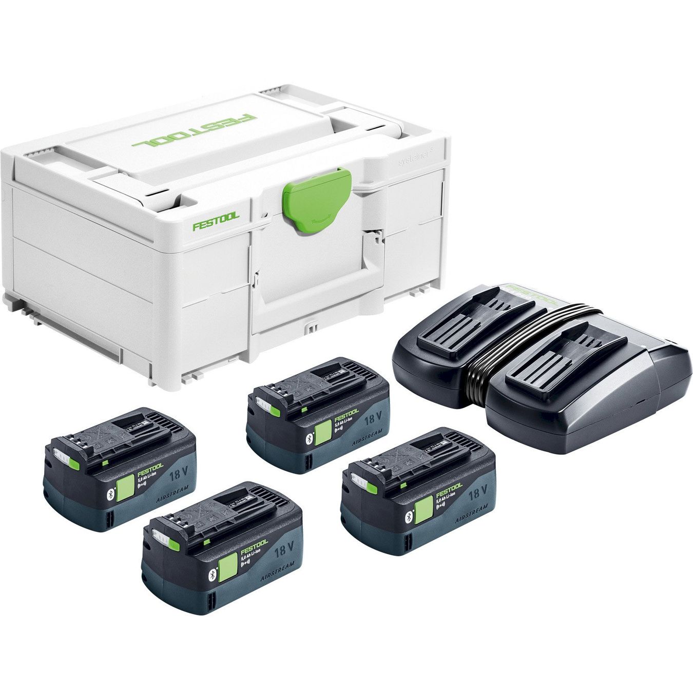 Festool Tous les outils: Festool SYS 18V 4x5,0/TCL 6 DUO – Neuf avec emballage d'origine à Bottighofen par zaap