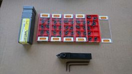 Drehstahl 16mm und Wendeplatten für Drehbank / CNC
