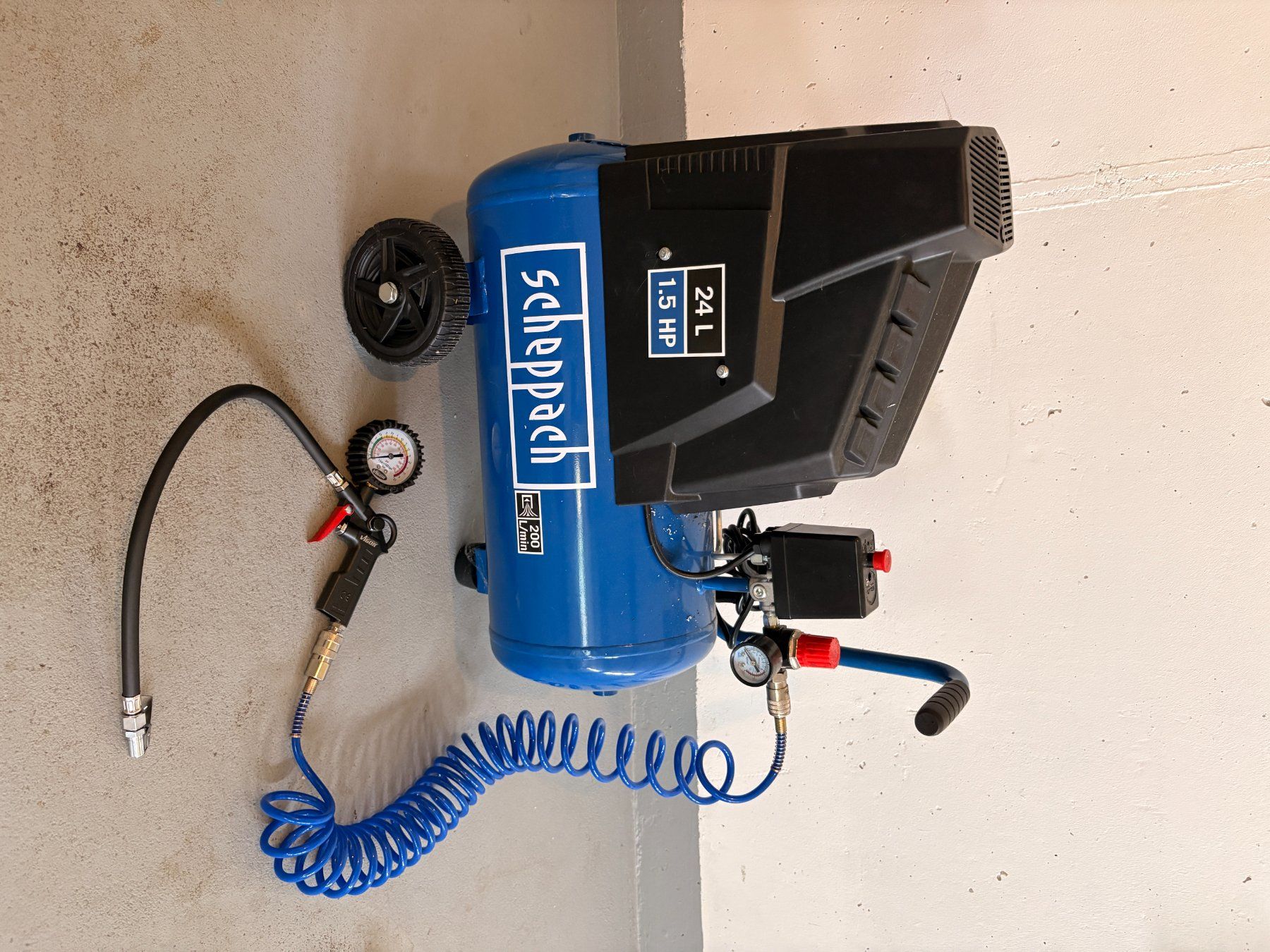 Scheppach Compresseurs: Scheppach Kompressor 24 Liter 1100 W Modell DK30ox – D'occasion à Adlikon b.Regensdf par Cappo 1