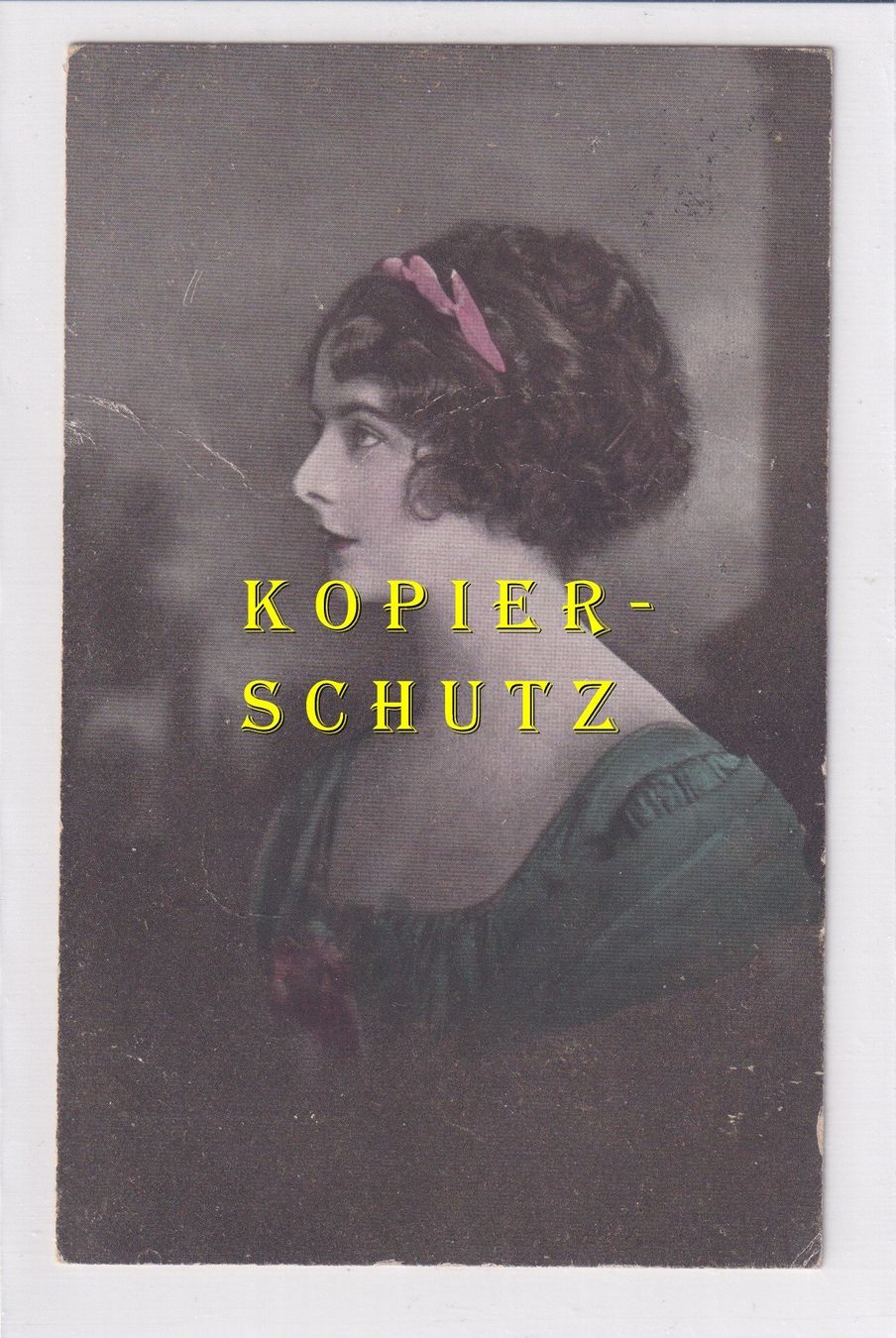 Cartes postales: Junge Frau  /bq – D'occasion à Hombrechtikon par Rudolf07