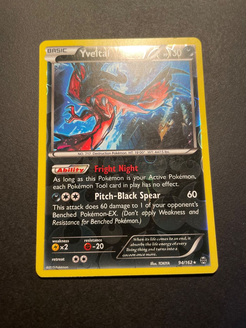 Pokémon Sammelbilder & Trading cards: Yveltal Reverse Holo XY Breakthrough – Gebraucht aus Zürich von pokemon_cards