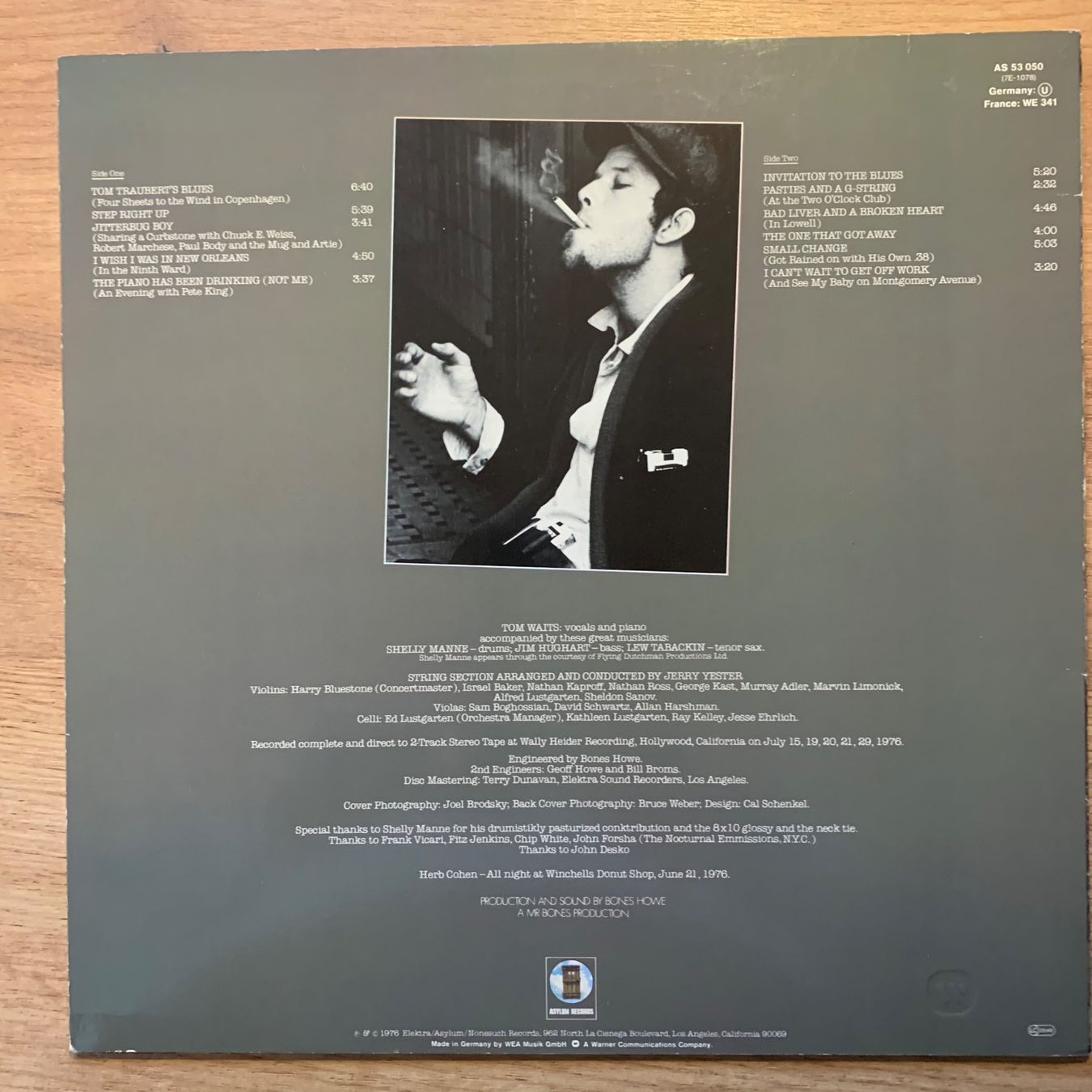 Dischi in vinile: TOM WAITS - SMALL CHANGE...RE GER 1976...VG/EX – Usato da Gals venduto da Diskopatshop 1