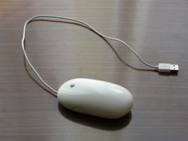Apple Mighty Mouse USB Maus #Kabelgebunden #A1152