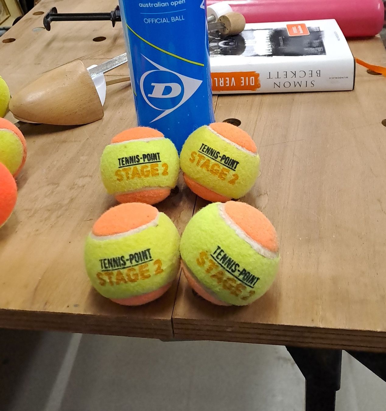 Bälle: Tennisbälle gebraucht 4 Stk. – Gebraucht aus Zürich von Schoebi19